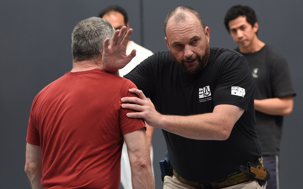 Paul Cale - Kinetic Fighting Close Combat Training Melbourne 2018