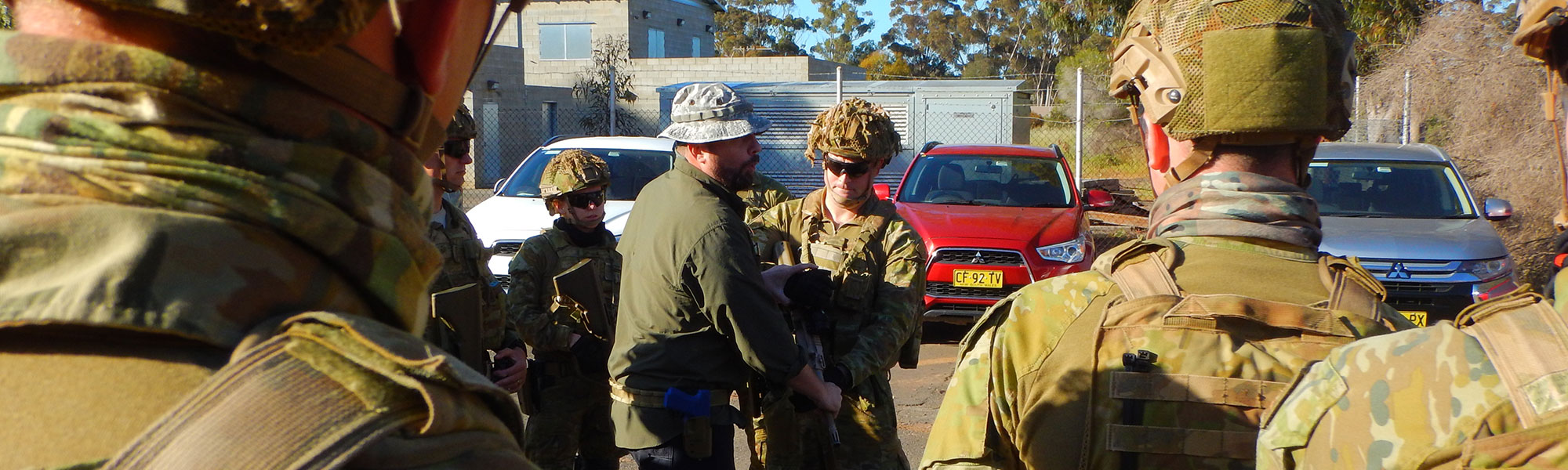 Australian Defence Force training Townsville Fighting