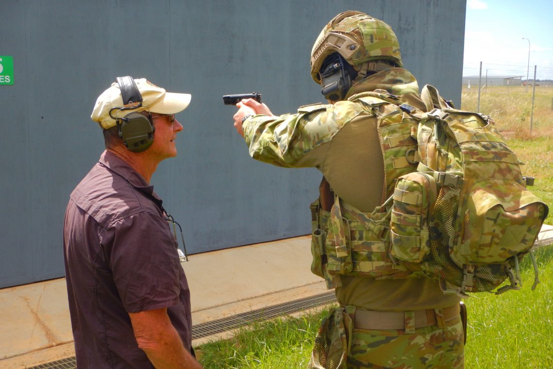 Kinetic Fighting Australia - Australian Military Weapons Training with Paul Cale Banner