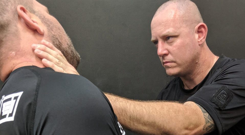 Combatives Master Trainer Geordie Lavers-McBain